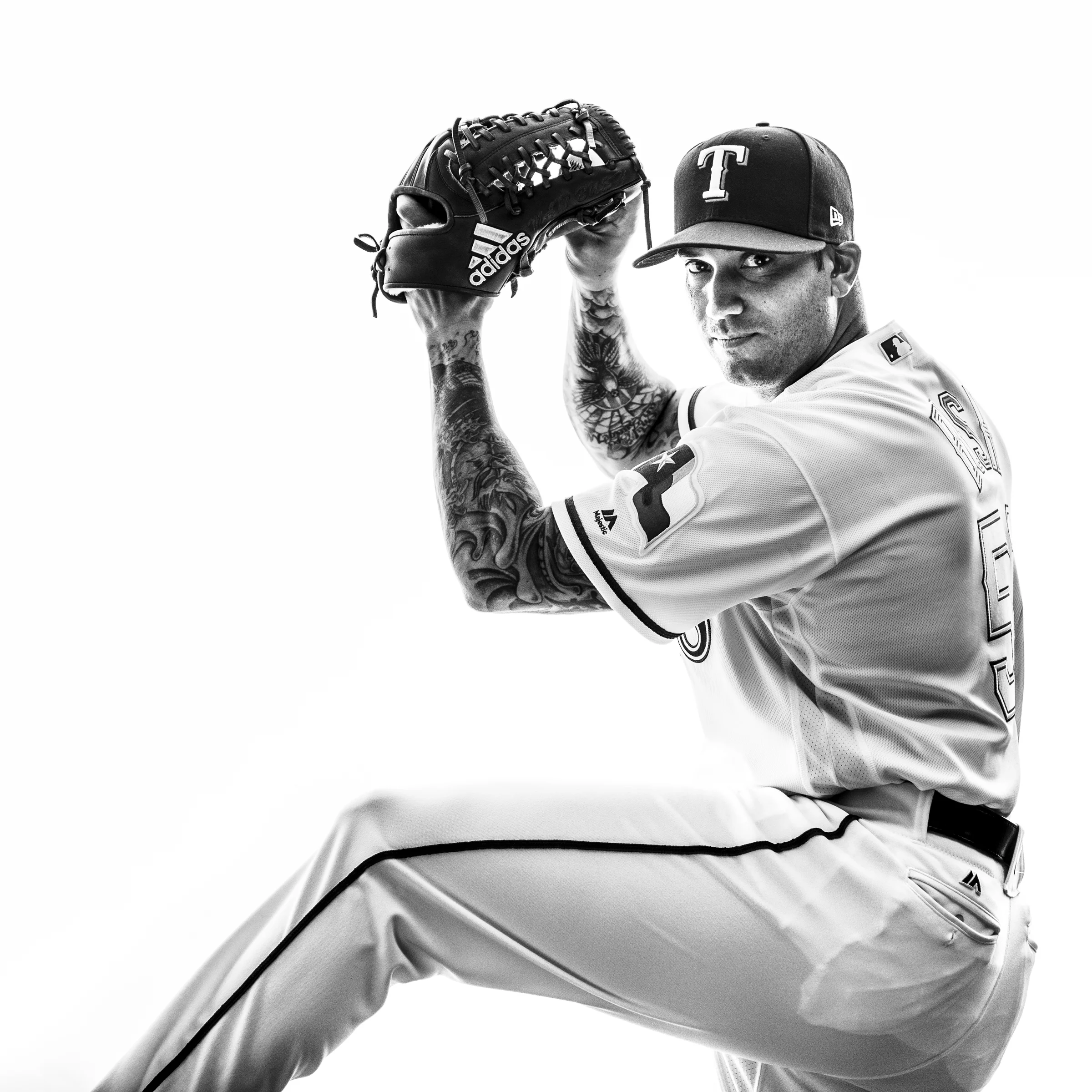 MATT BUSH OF THE TEXAS RANGERS