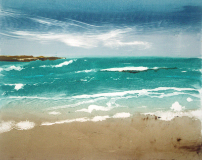 Towards Skye, Monoprint