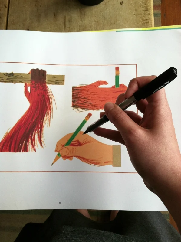 Comparing Primate Grip (with Charley Harper)