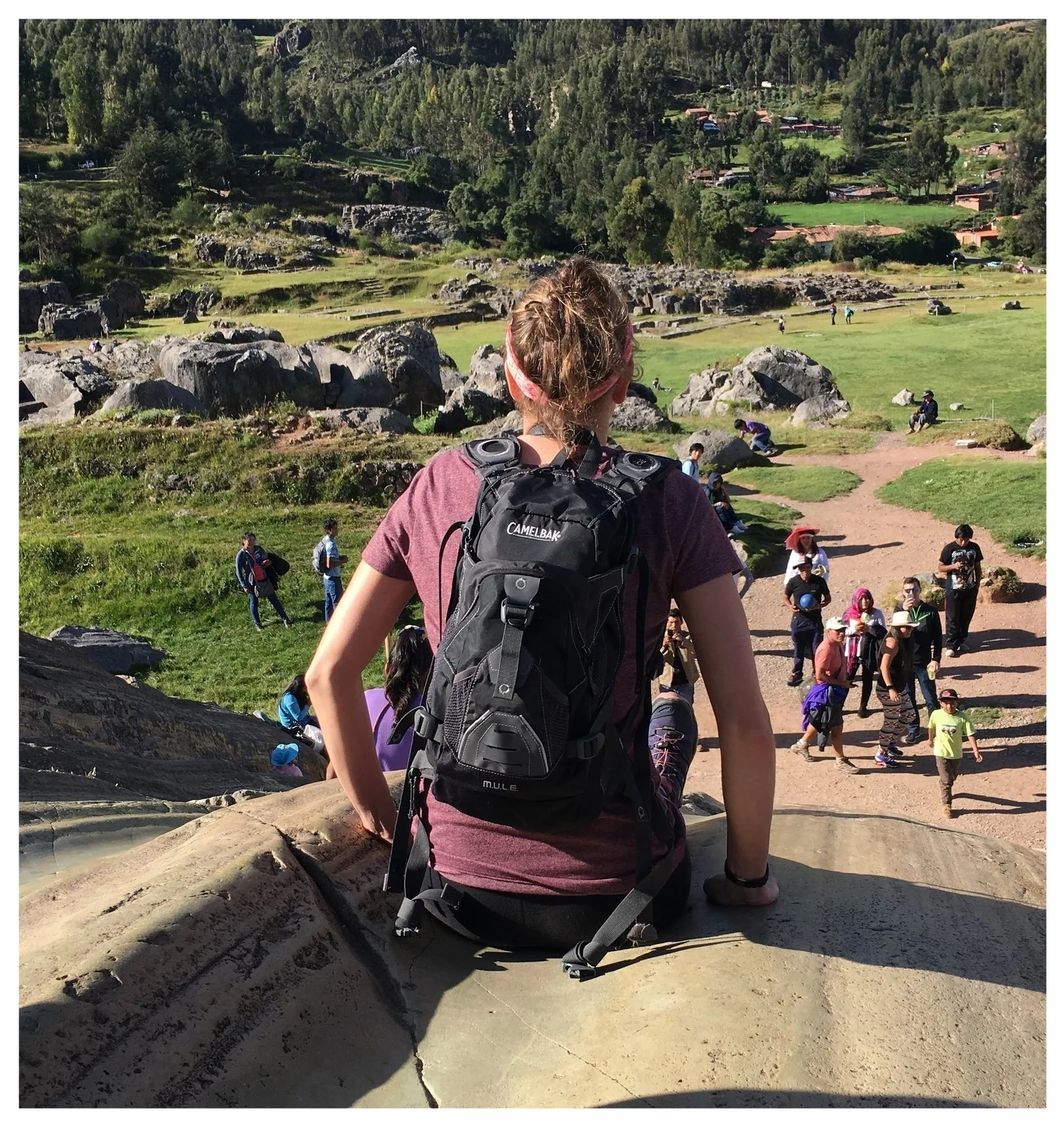 Natural Stone Slide, Saqsayhuaman