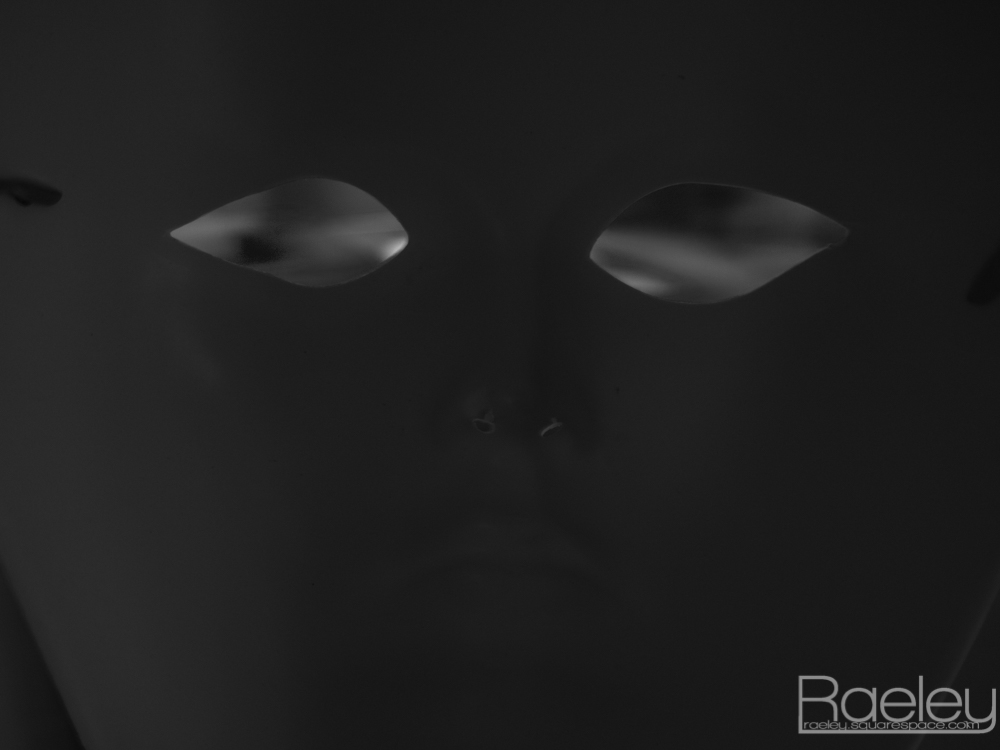 Living behind the mask is living in a dark place