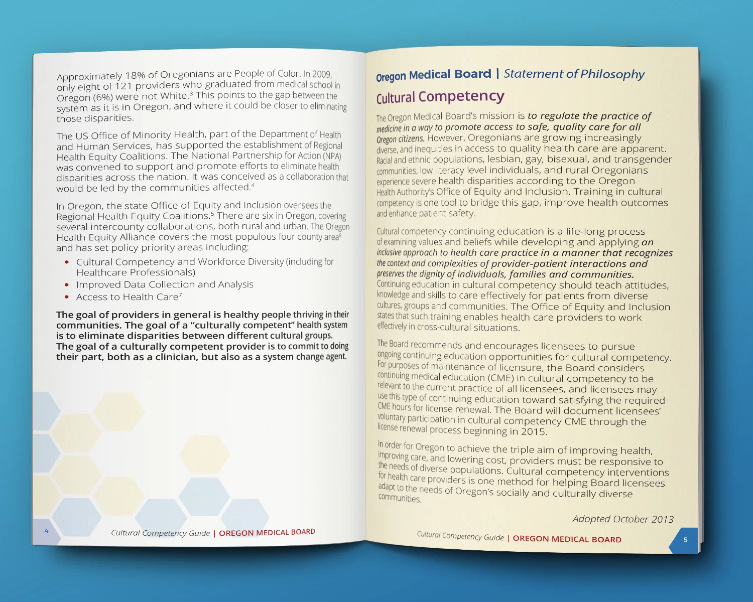 Oregon Medical Board, booklet