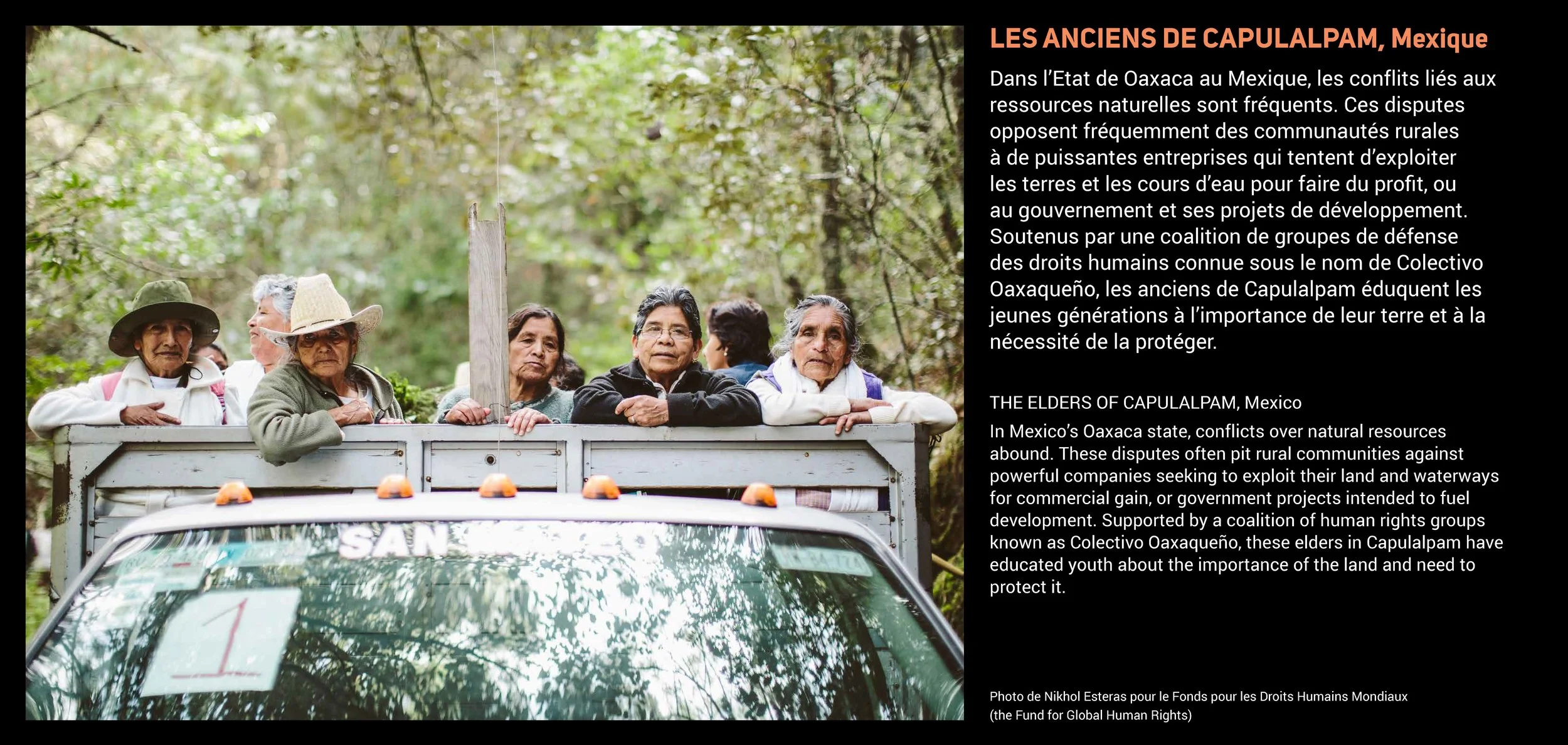 Human Rights Defenders' event poster design