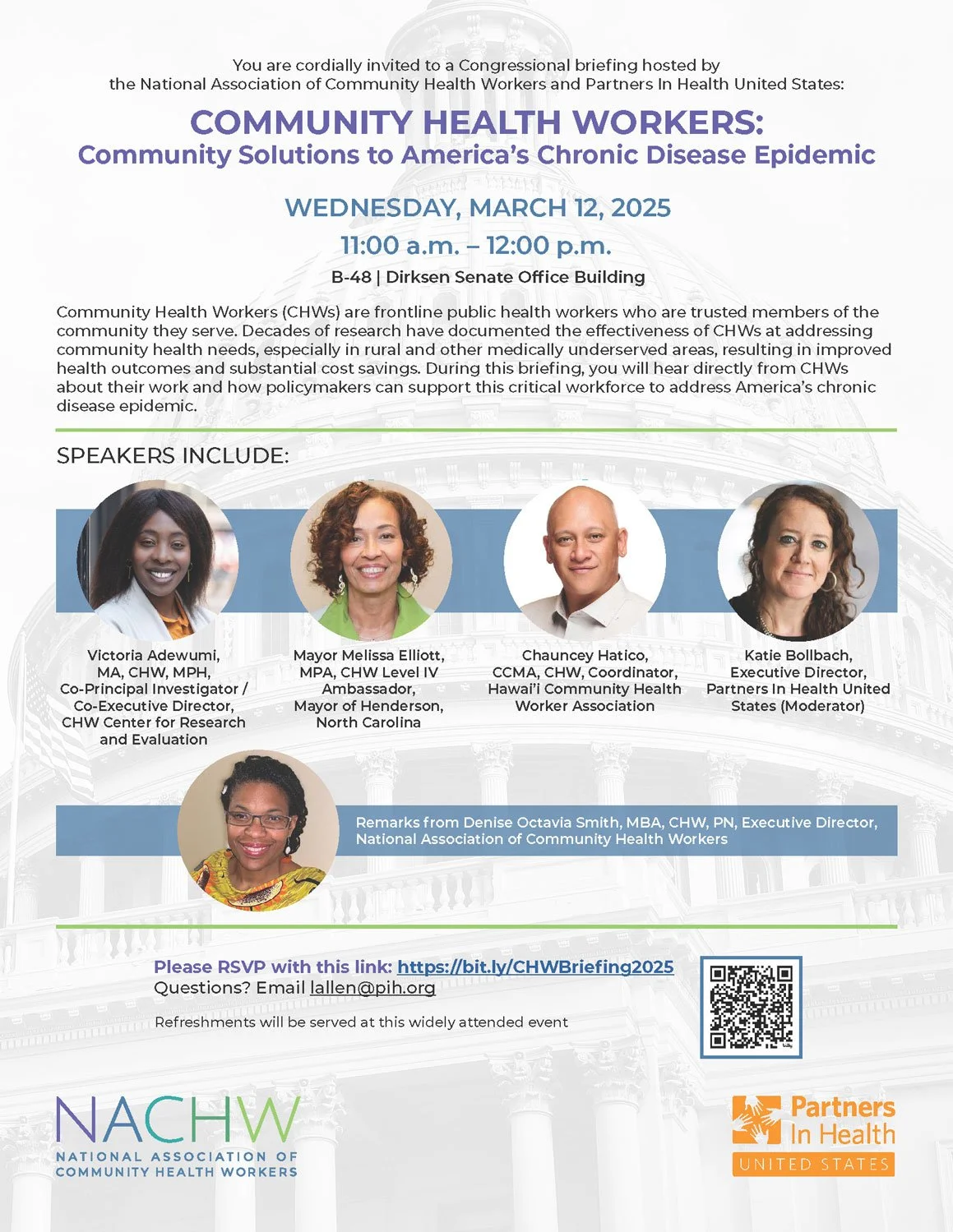 Capitol Hill Visit invitation