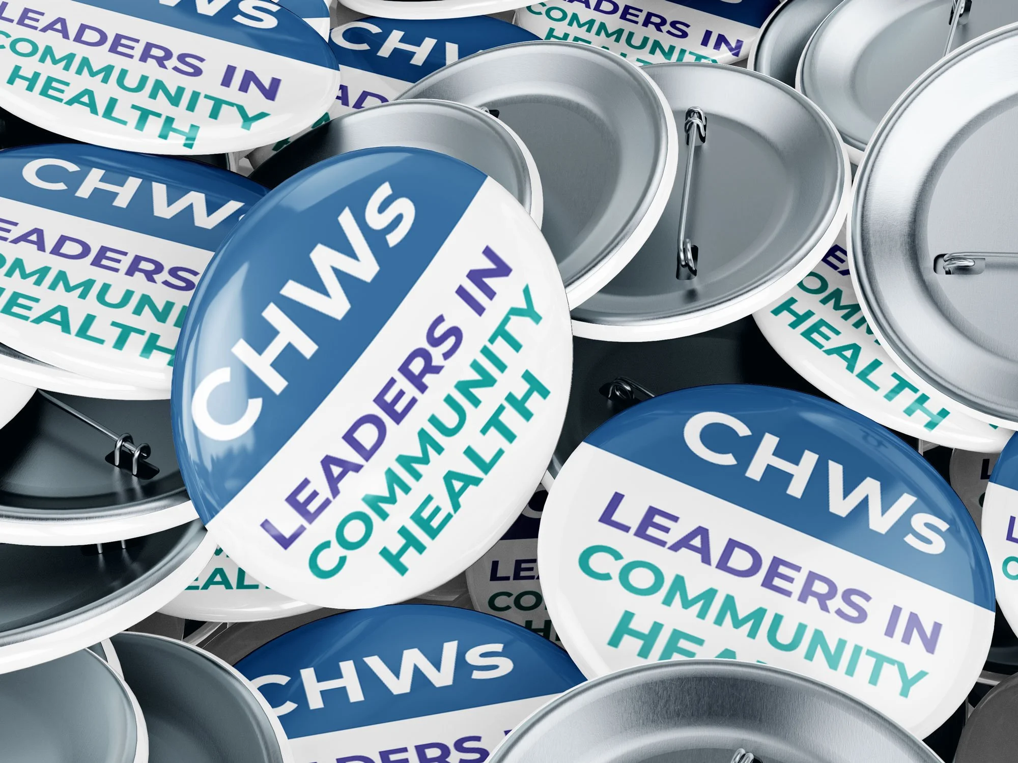 CHW advocacy buttons