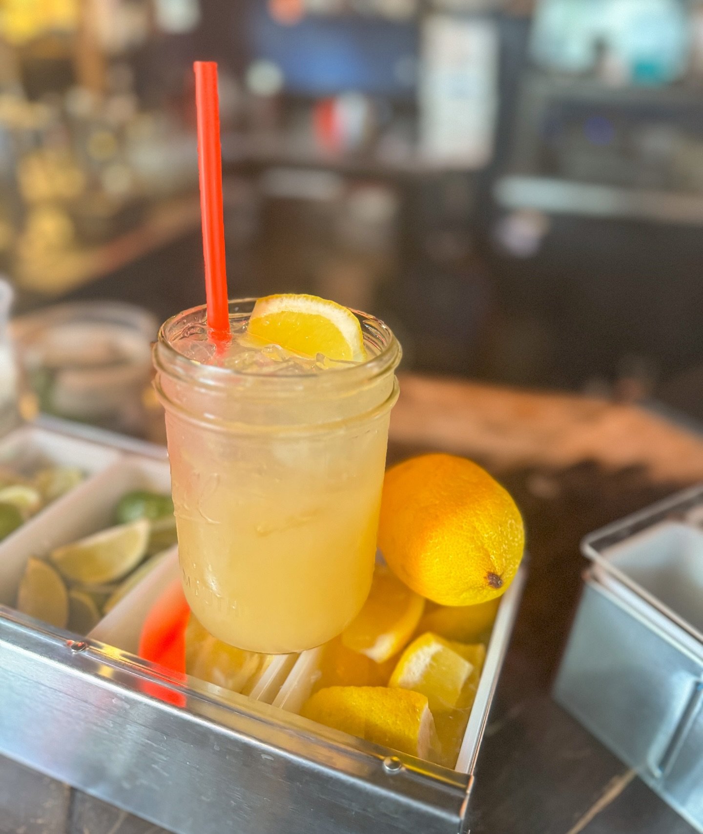 A seasonal as bright as this weekend&rsquo;s weather forecast ☀️ The Basic Bird combines vodka, lemon juice, apple cider and orange syrup, perfect for sipping on the patio. $8 small/ $13 large 🍋