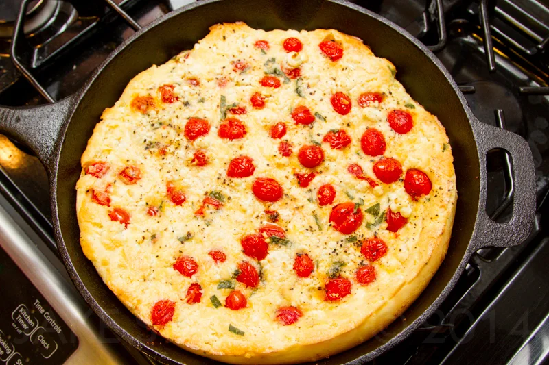 SAVORY CLAFOUTIS AND SAUVIGNON BLANC