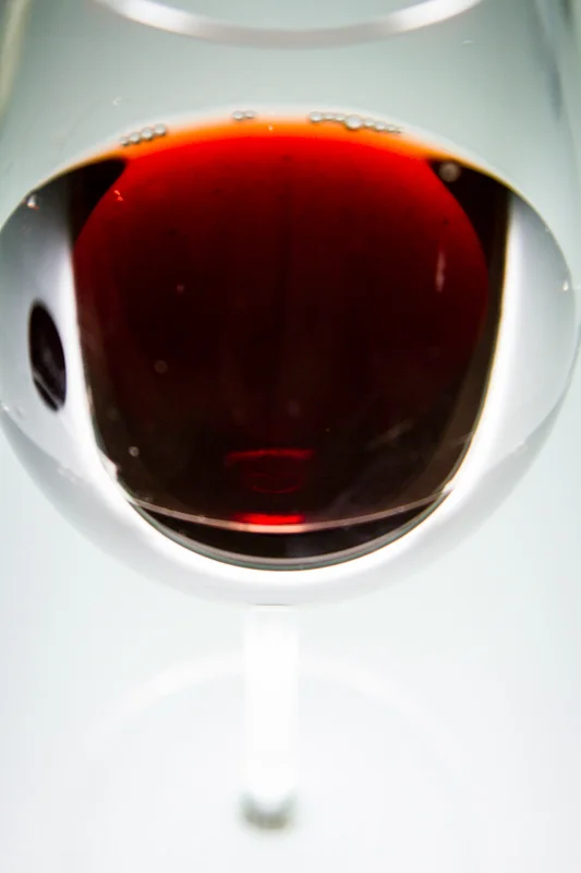 Jake's photo of the red Musar blend