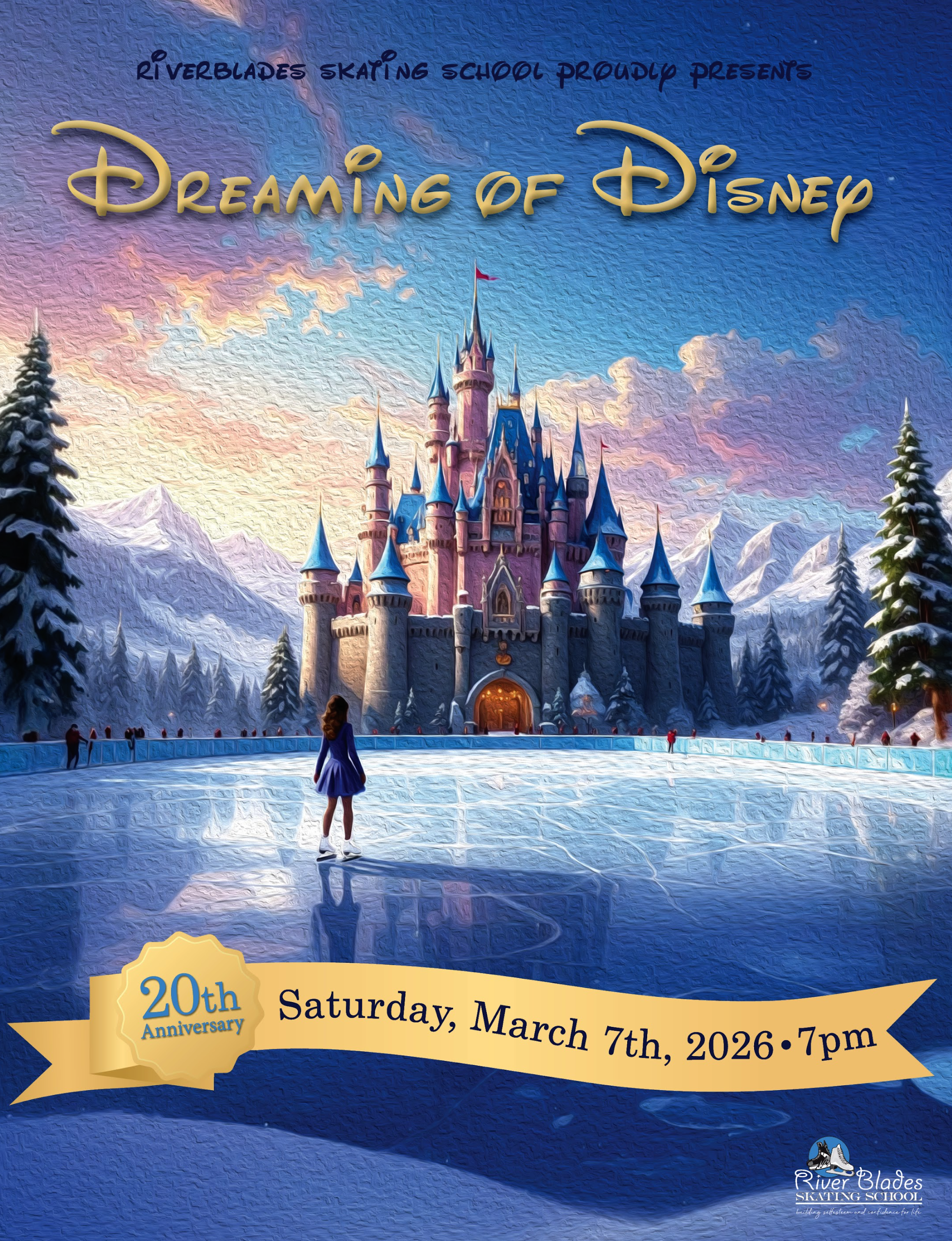 🌟 River Blades Skating School Presents: "Dreaming of Disney" – 20th Anniversary Celebration 🌟