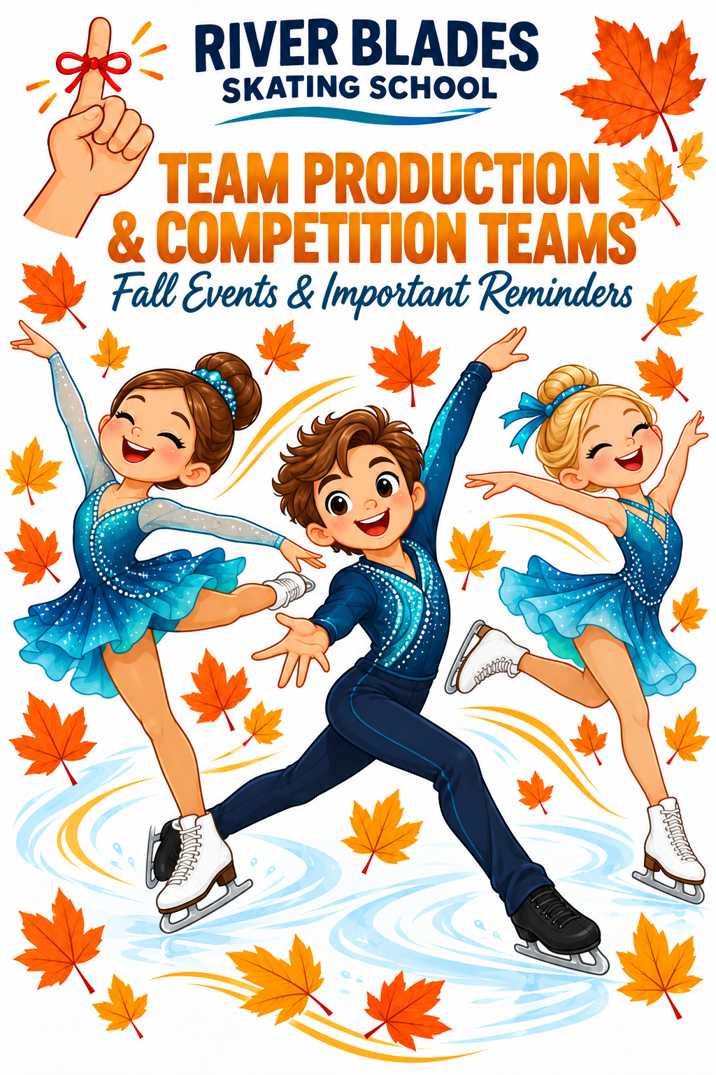 Fall Team Skaters Schedules 