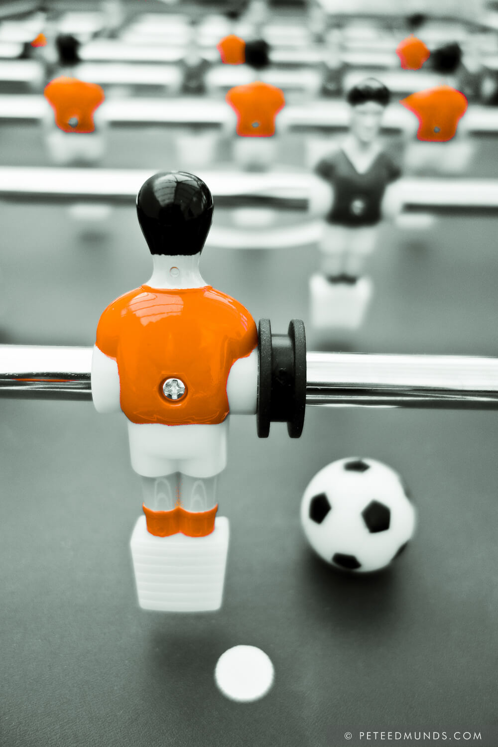Table Football 02B - Defender | Orange