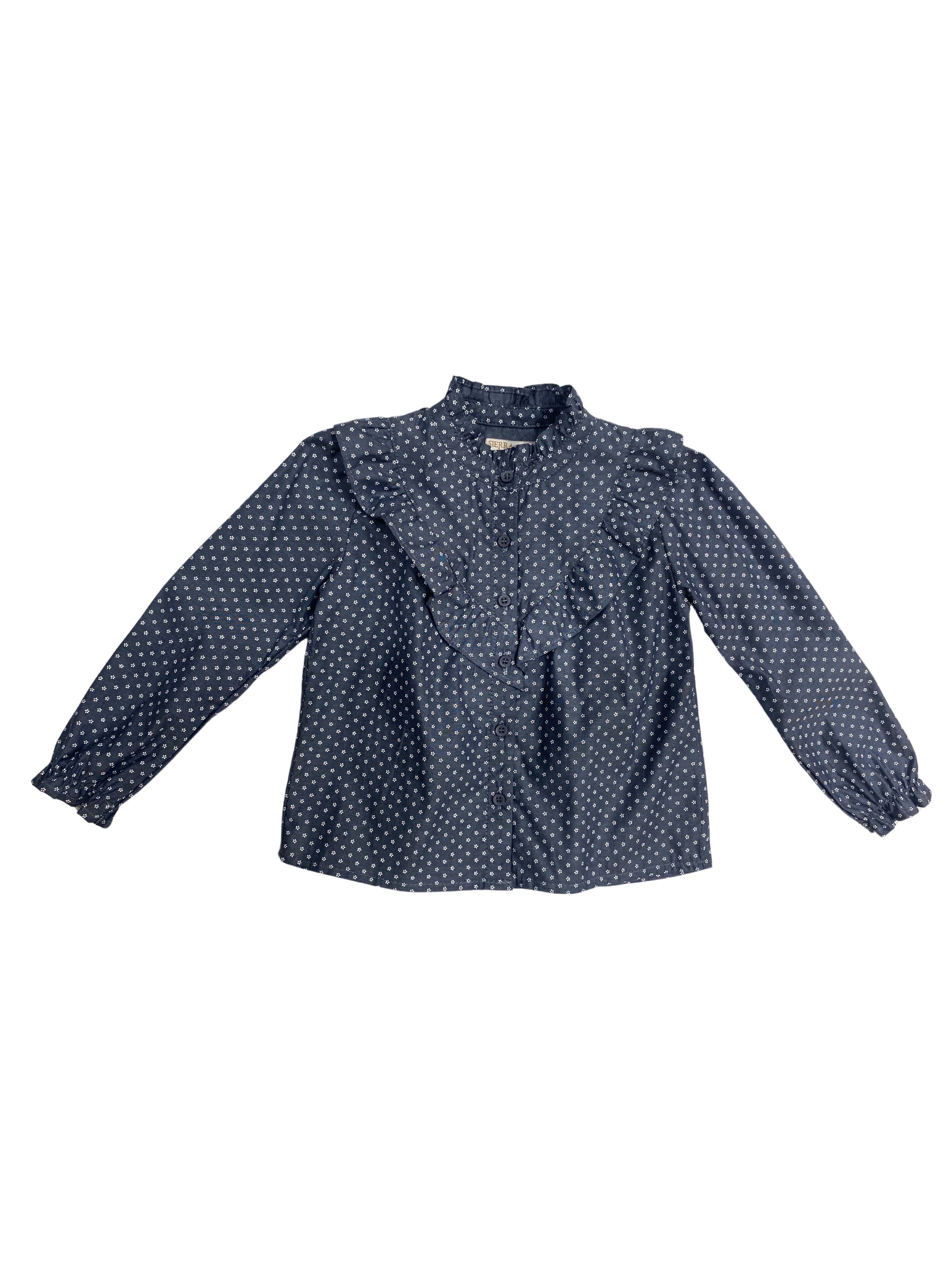 EMMA Blouse - Navy