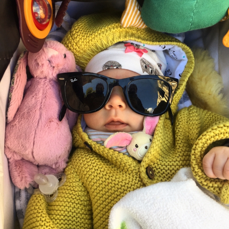 Alas I didn't take a photo of the old man in pants, so this image of Mila trying to act cool will have to do.