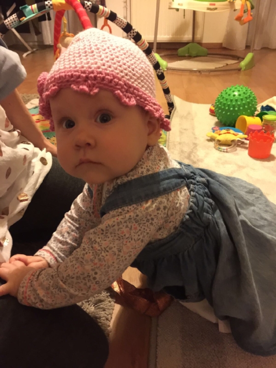 "What the hell is this on my head? Is this some kind of sick joke?"