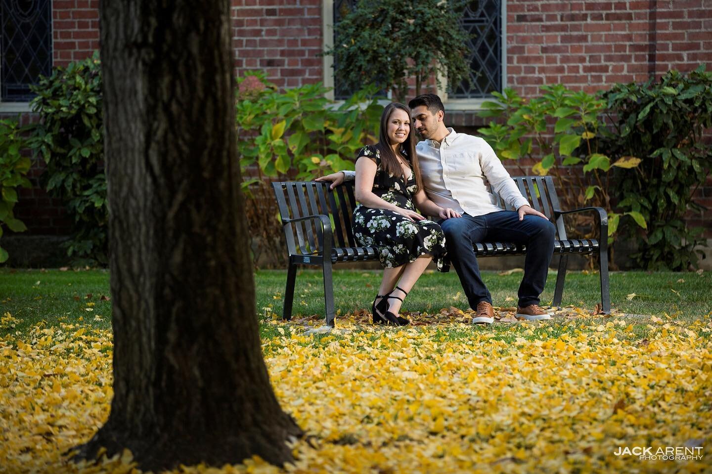 Kellee &amp; Rich back where it all started at the #universityofthepacific in #stockton #engagementphotos #love