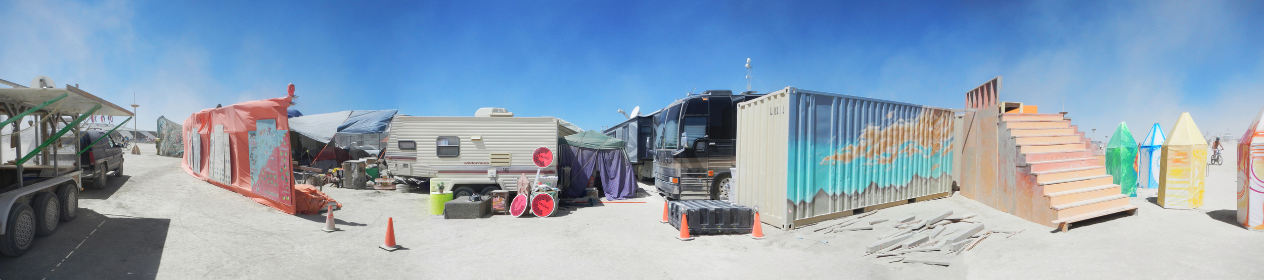 Census Camp, Burning Man, 2012