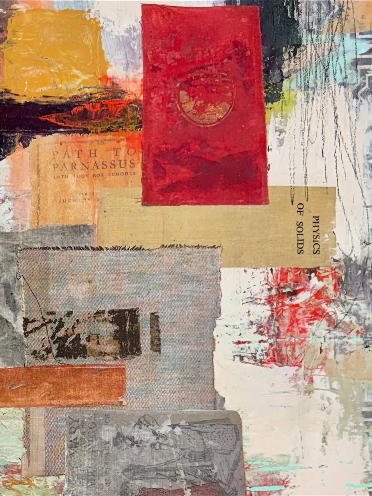 Off to a good home: Path to
Parnassus, from the Aftermath series,
2024. It&rsquo;s so exciting for me when someone shares their enthusiasm, ideas and interpretations of a piece. 

#julianelsongalart #sfbayareaartist #icbartists @icb_art #abstractart 