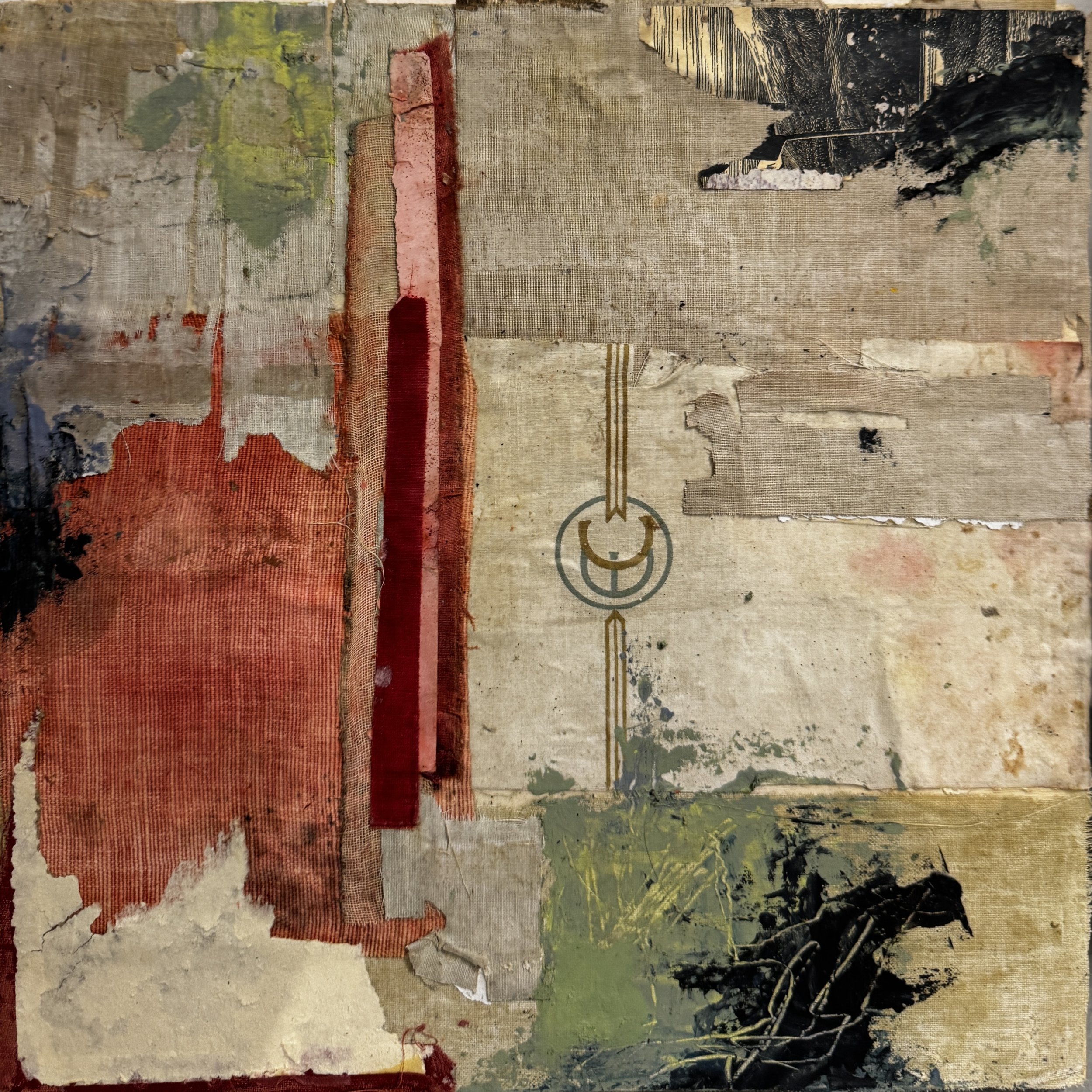 Repairs, 2026
Aged book parts from the Unbound Walls
12 x 12"