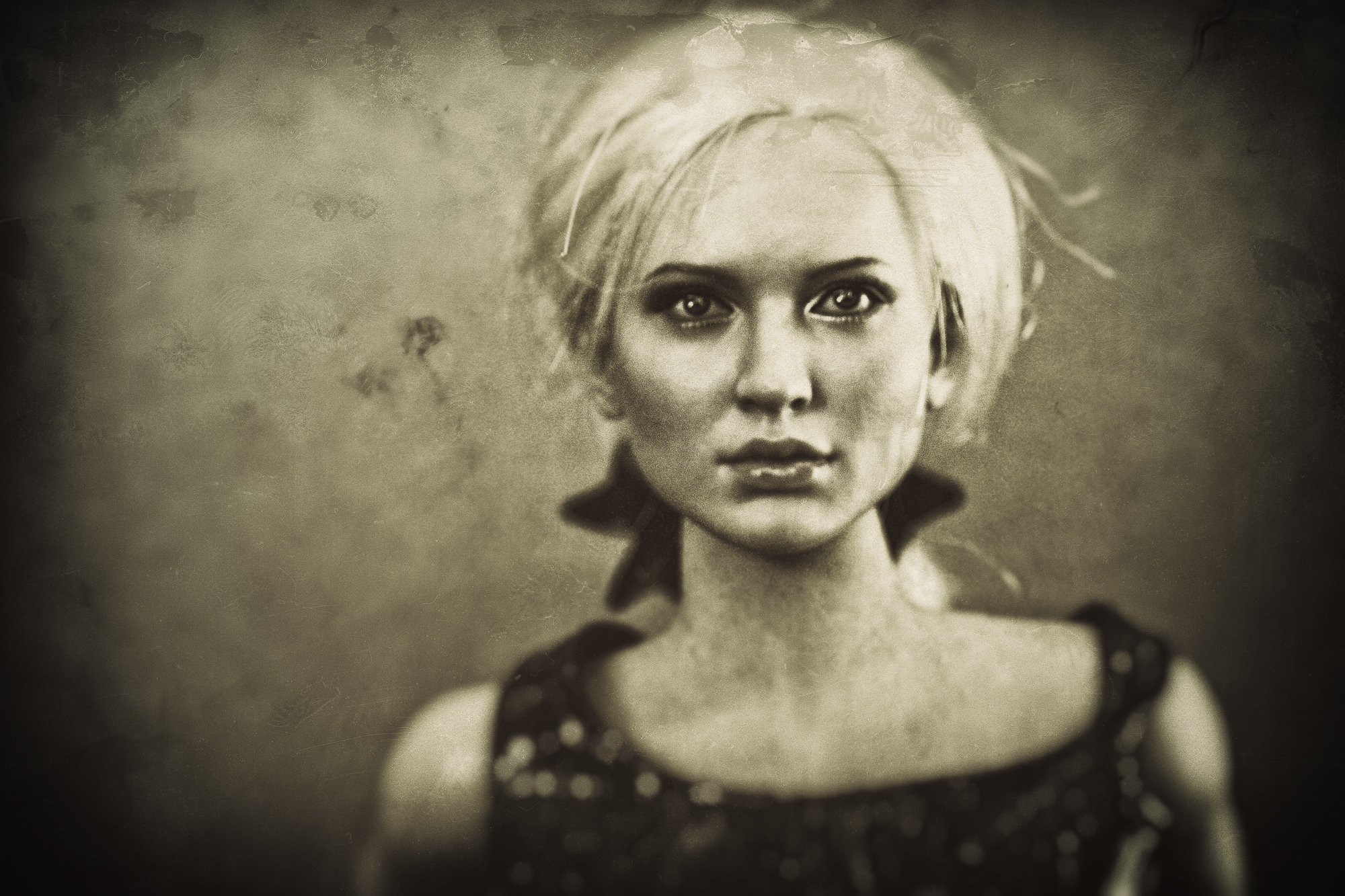 Portrait of a Saloon Girl