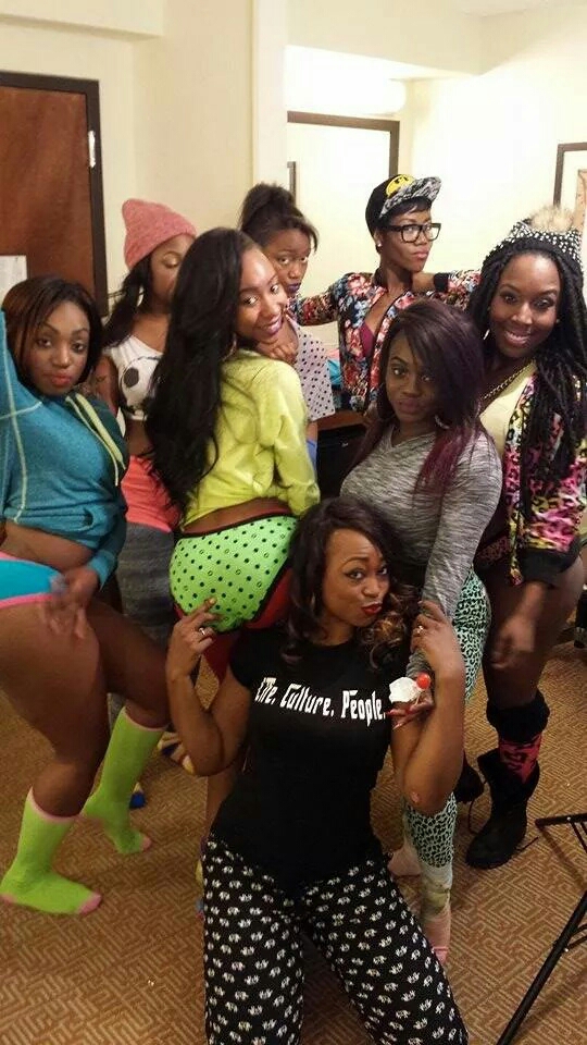 On set foolery! 