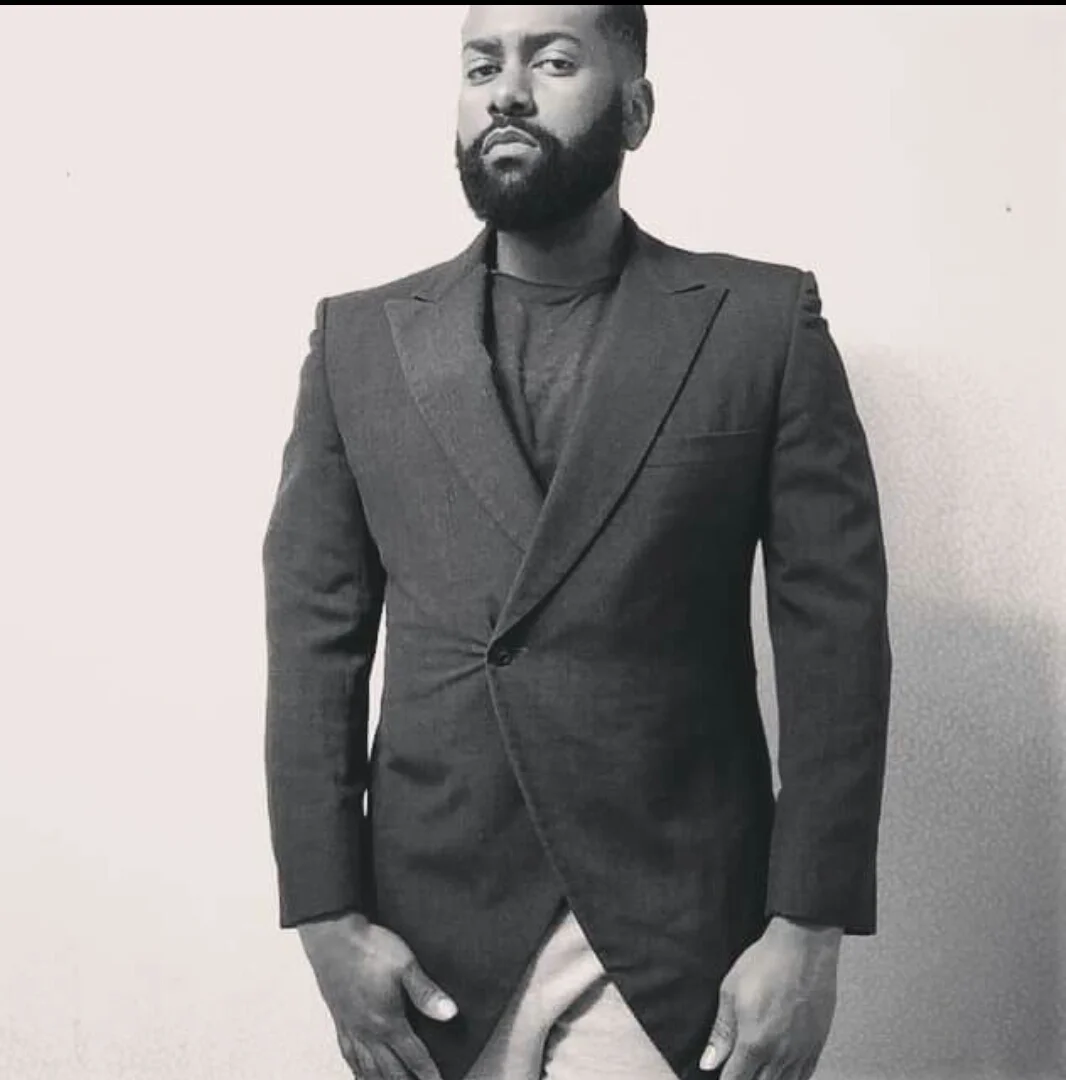 The 'Man of The Year' ensemble original by Ralpheal Renee. 