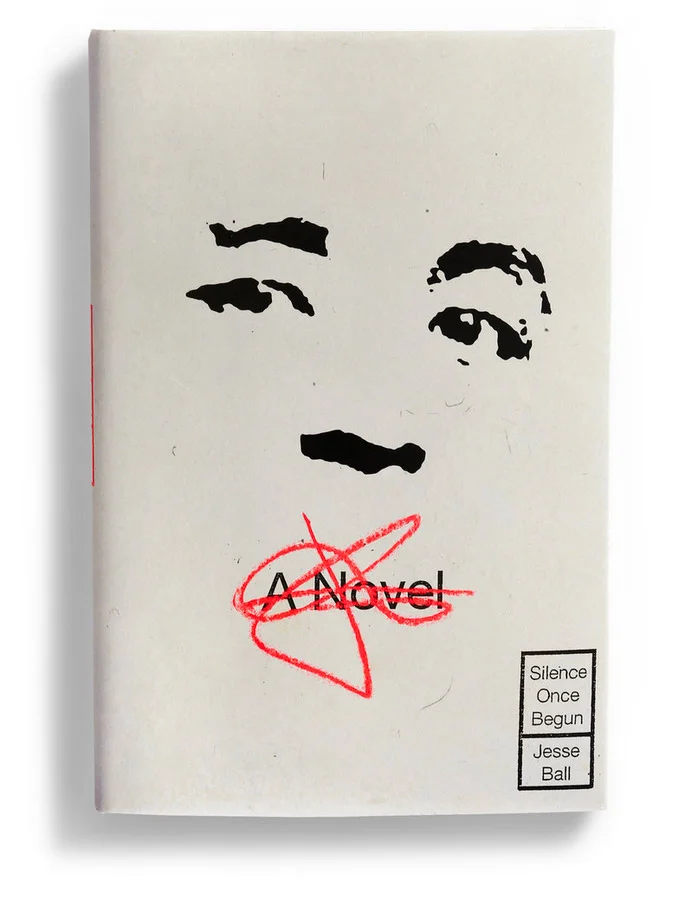 Design by Peter Mendelsund. “Silence Once Begun” by Jesse Ball.