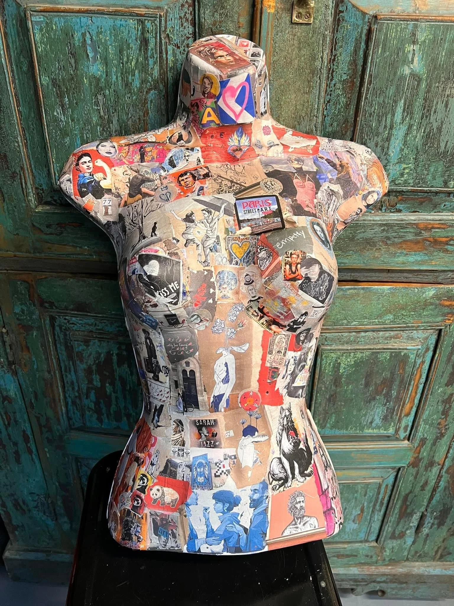 Paris mannequin (all Paris street art I shot) • SOLD • circa 2023 •