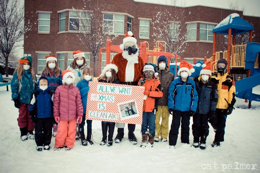 Carl Ingwell as Santa • circa 2012