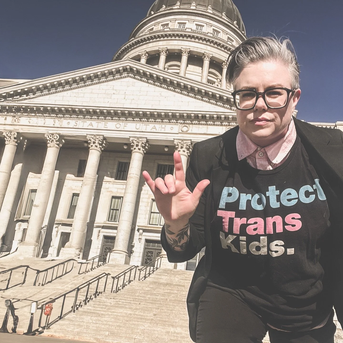 To the trans kids of Utah:

No matter what happens at the Legislature today, please hear this clearly: politicians do not determine your worth or your value. Laws do not define who you are. Votes do not erase you.

You are not broken. You are not wro