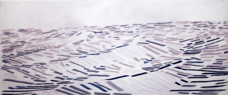 Long Water , 2006 woodcut, lithograph, etching (6/30) 26 1/4 " x 46"