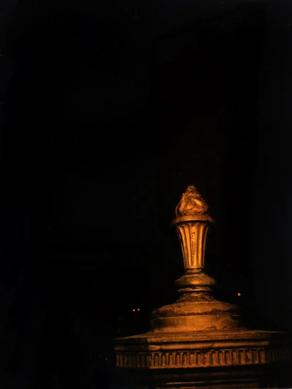 Call Box , 1996 photo emulsion gold plated on copper back (1/5) 14" x 11"
