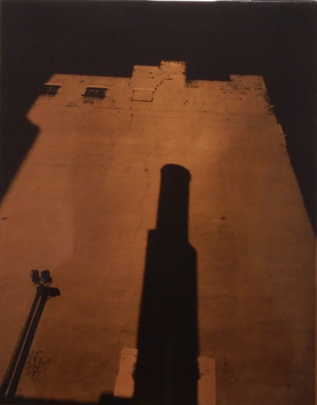 Chimney , 1996 photo emulsion on copper (1/5) 14" x 11