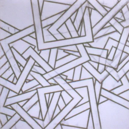 Untitled #02 , 2008 charcoal on paper 10" x 10"