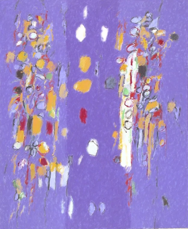 A Little While Ago , 2005 oil on canvas 55 7/8 " x 46"