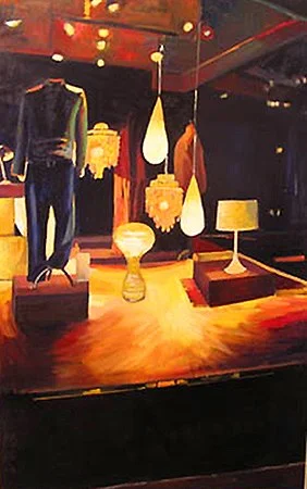 Illumination , 2006 oil on canvas 64" x 40 1/4 "