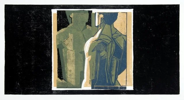 Metope , 2009 woodcut (1/5) 22" x 26 1/2 "