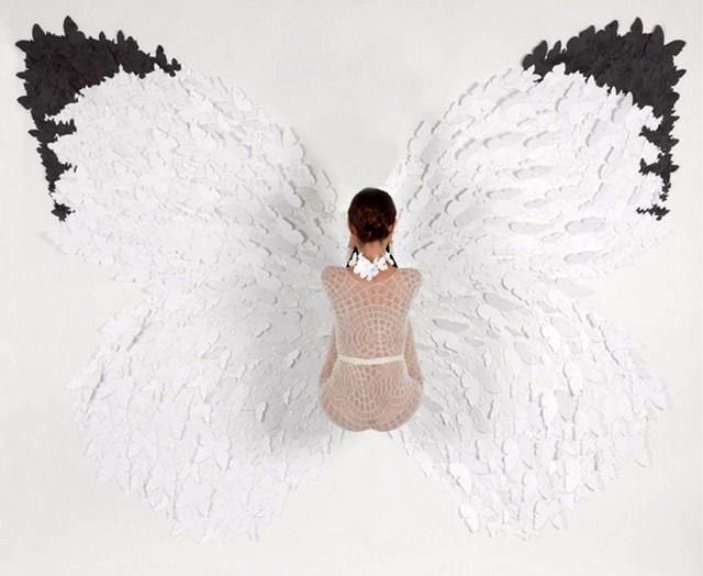 Natalia Arias "White Glider," 2012 c-print, 5/5 47 3/4" x 60"