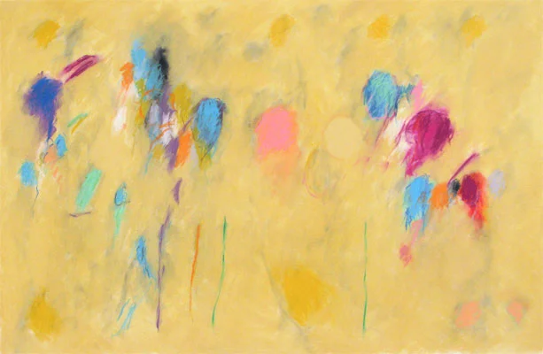 Sentinel Souls , 2011 pastel on rag 41" x 61"