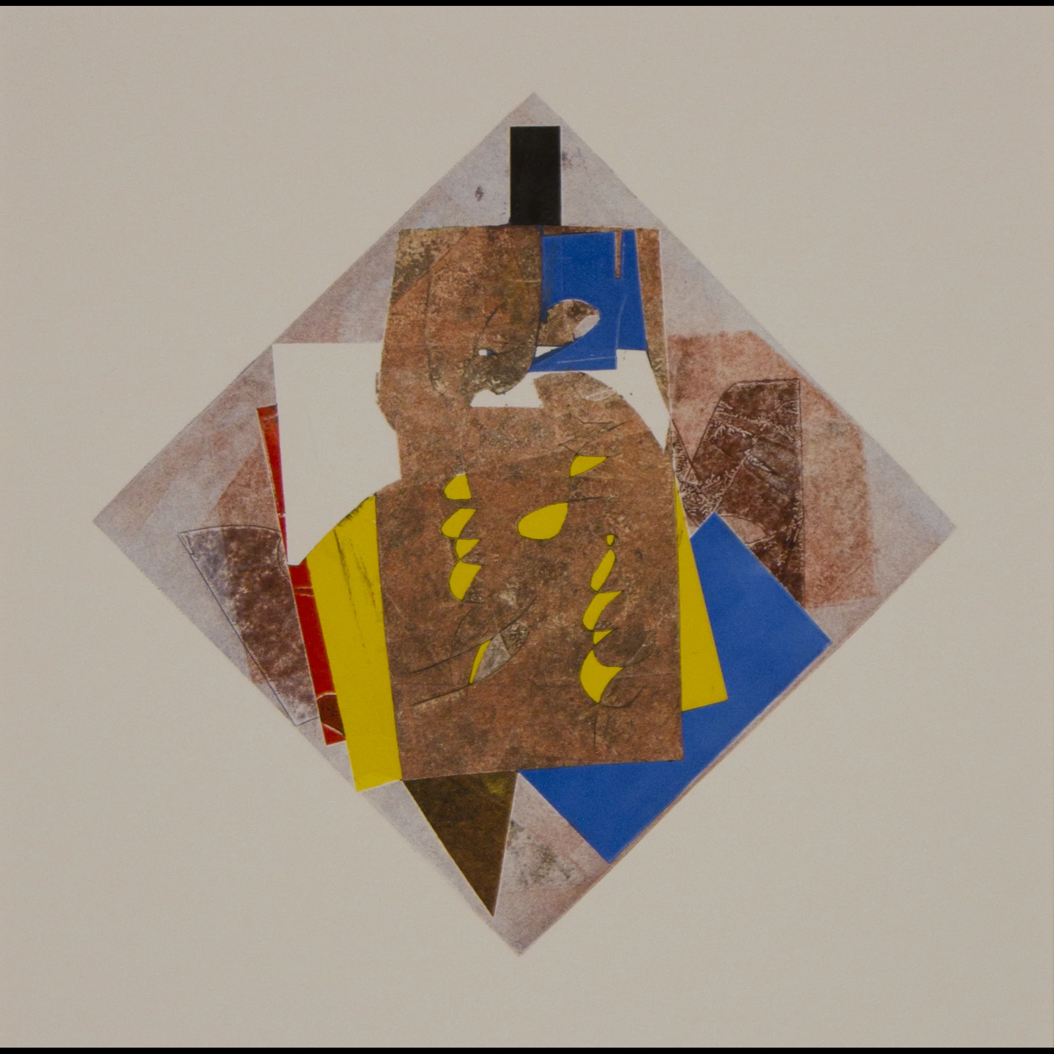 Variegation #34 , 2013 monoprint on Rives BFK 20 1/4" x 16 1/4"