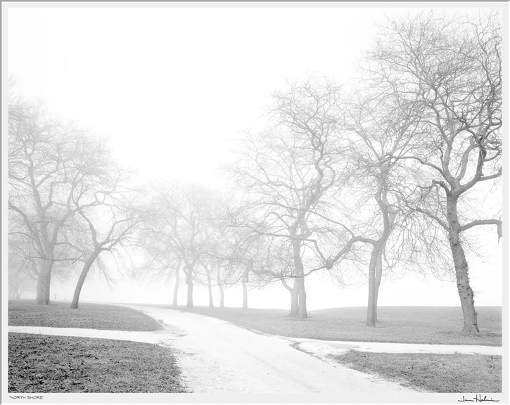 "North Shore," 2012 black and white photograph, print #14 31 1/8" x 35 1/4"