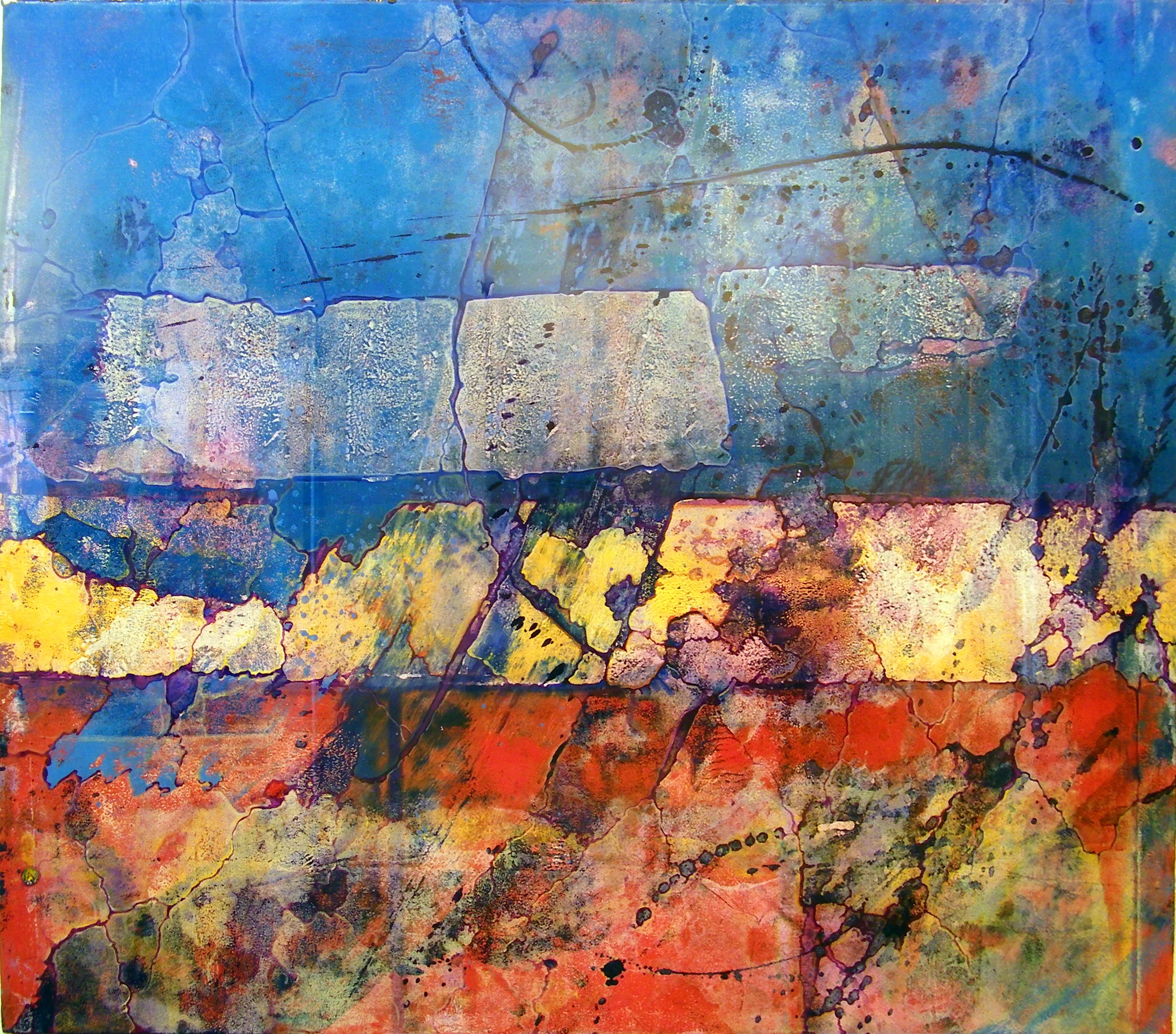 Kirk Pedersen, "47th Street," 1990 ink on paper 26 3/4" x 33"