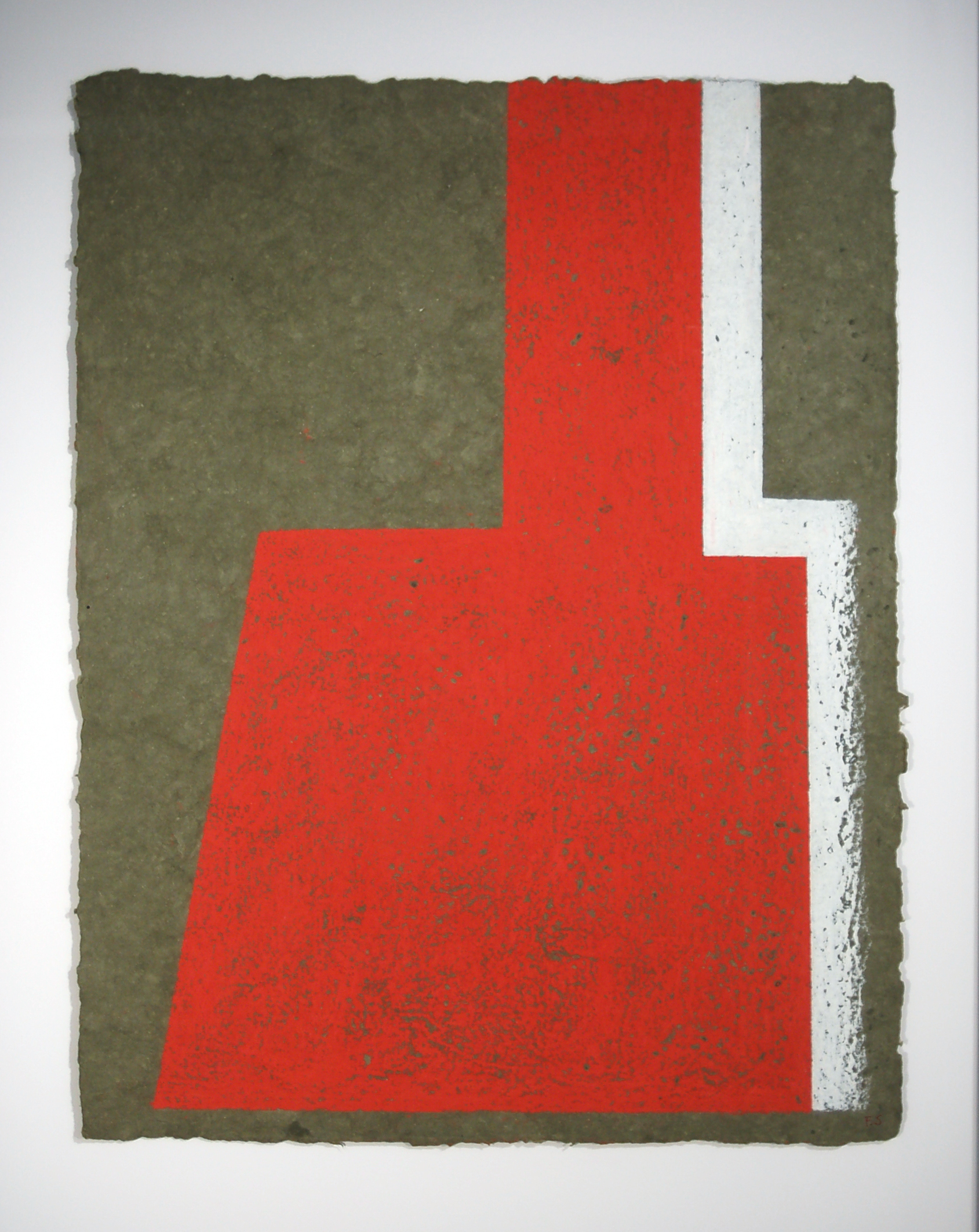 Francisca Sutil, "Untitled 2," 1986 pastel on handmade paper 36 1/2" x 26 1/4"