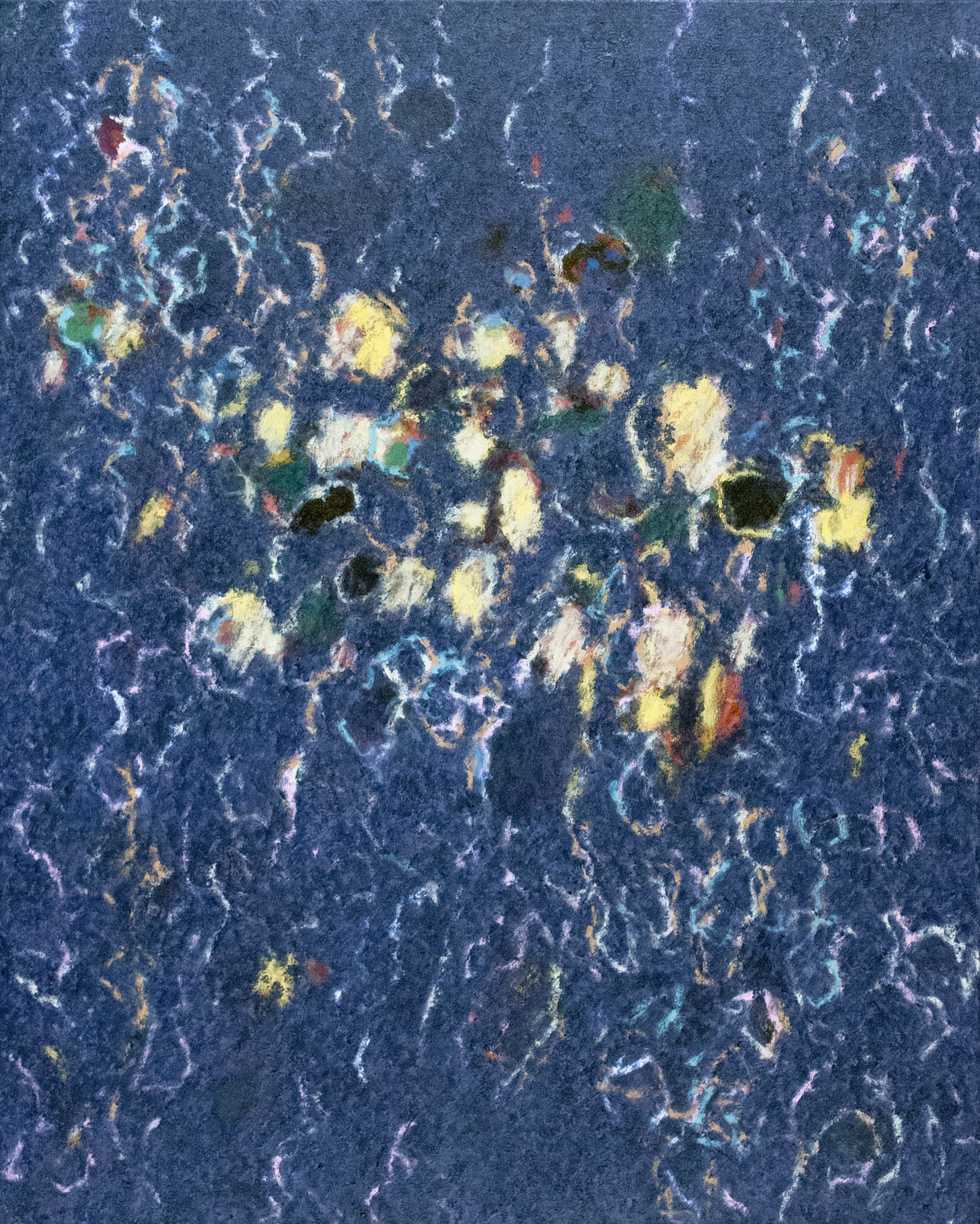 Fredrick Nelson, "Broken Shadows," 2014 acrylic on canvas 42" x 33 3/4"
