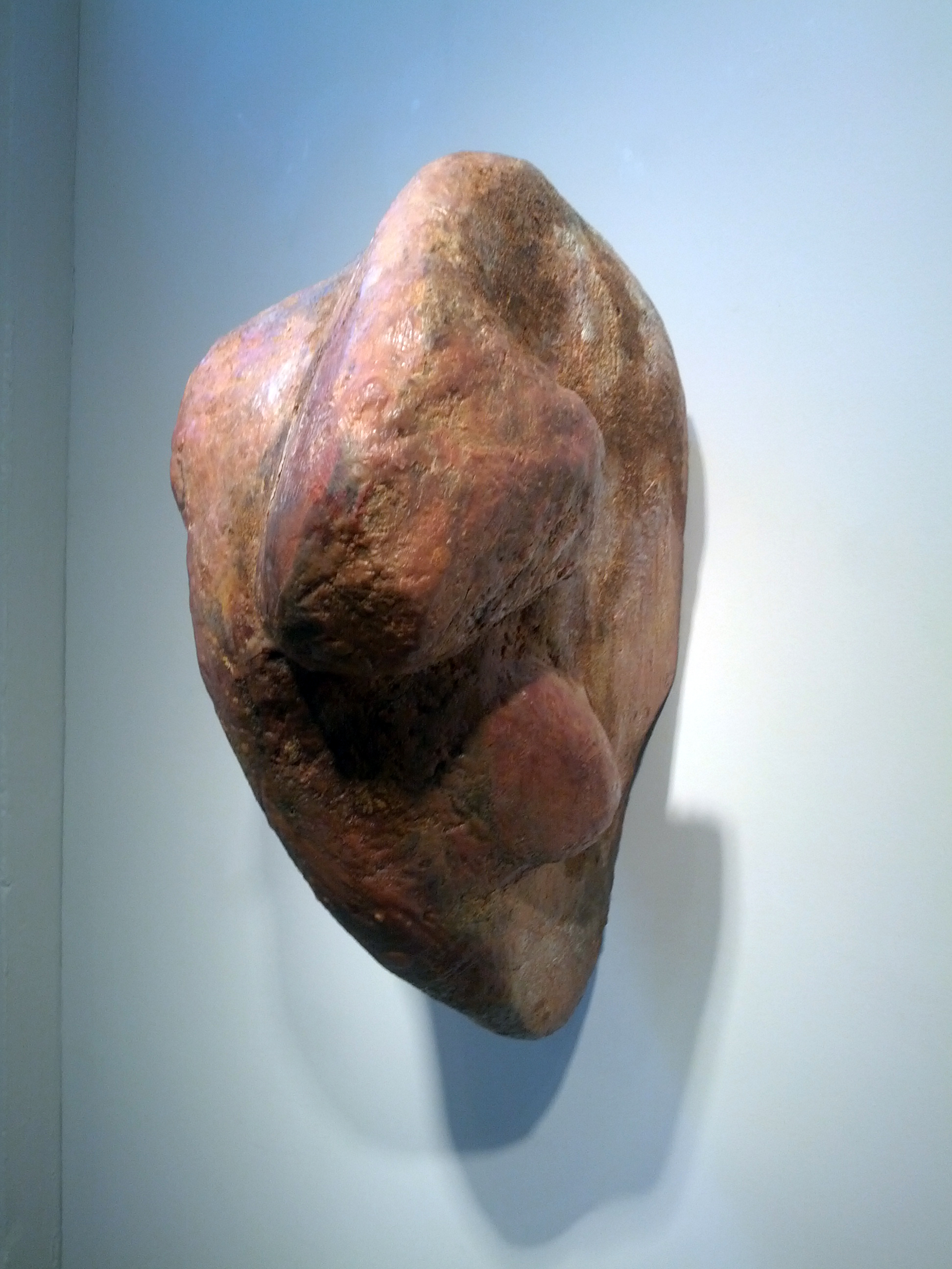 Rune , 1990 wood, wax, epoxy resin, fiberglass 22" x 11" x 18"