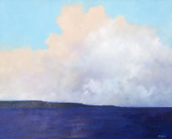 Ellen Glasgow, "The Callawassee (SC)," 2014 oil on linen 48" x 60"