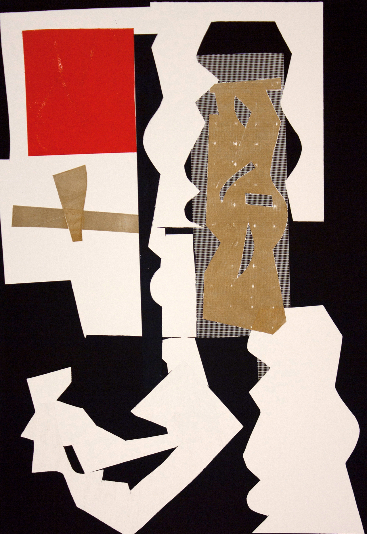 Michael Marshall (BIO) "#49," 2011 mono print 25 1/16" x 33 1/18"