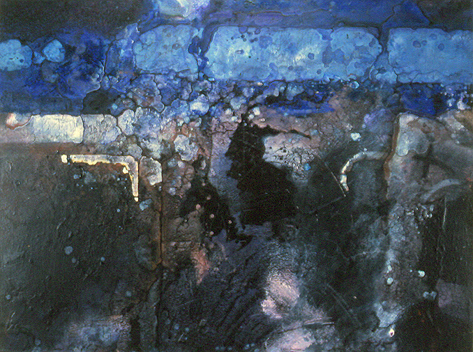 Kirk Pedersen (BIO) , Avenue T , 1995, acrylic on canvas, 30" x 40"