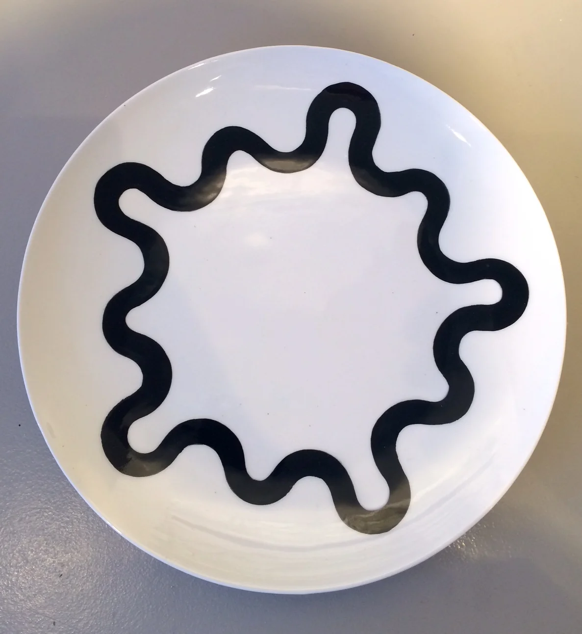 Annette Morriss (BIO) , 9 , 2013, ceramic, 11" d