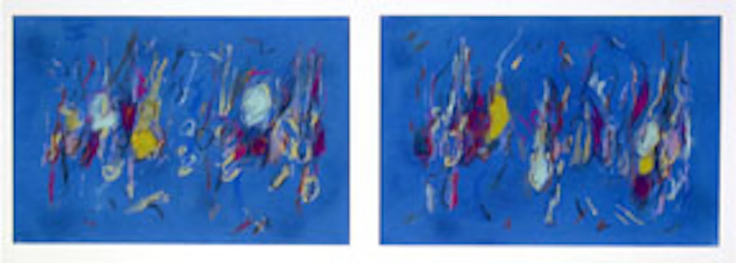 Nelson, Fredrick (BIO) Mantra Revisited, 2004 pastel on rag paper , 16 1/2" x 40"
