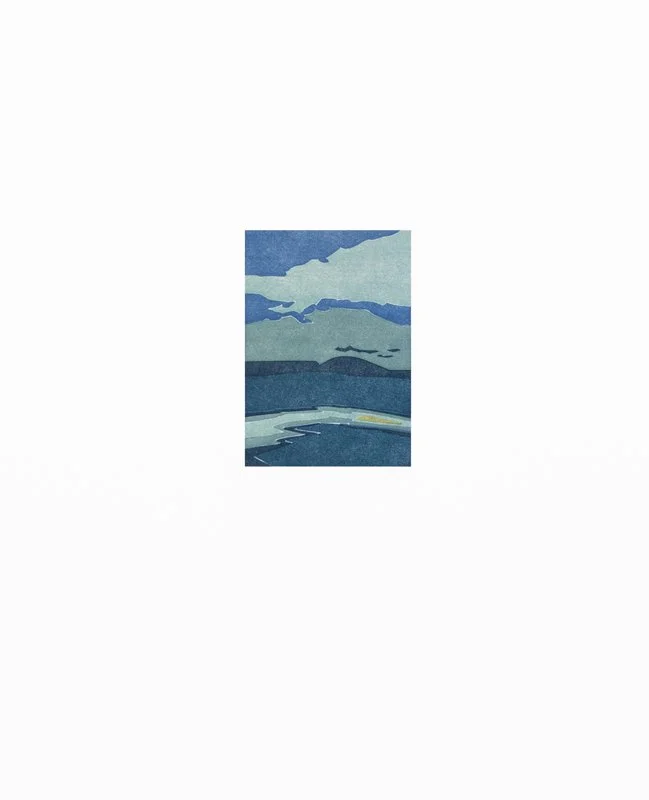 SUZANNE CAPORAEL “Silo Ridge (hazard),” 2016 ed 21/21 relief 19 1/16” x 15